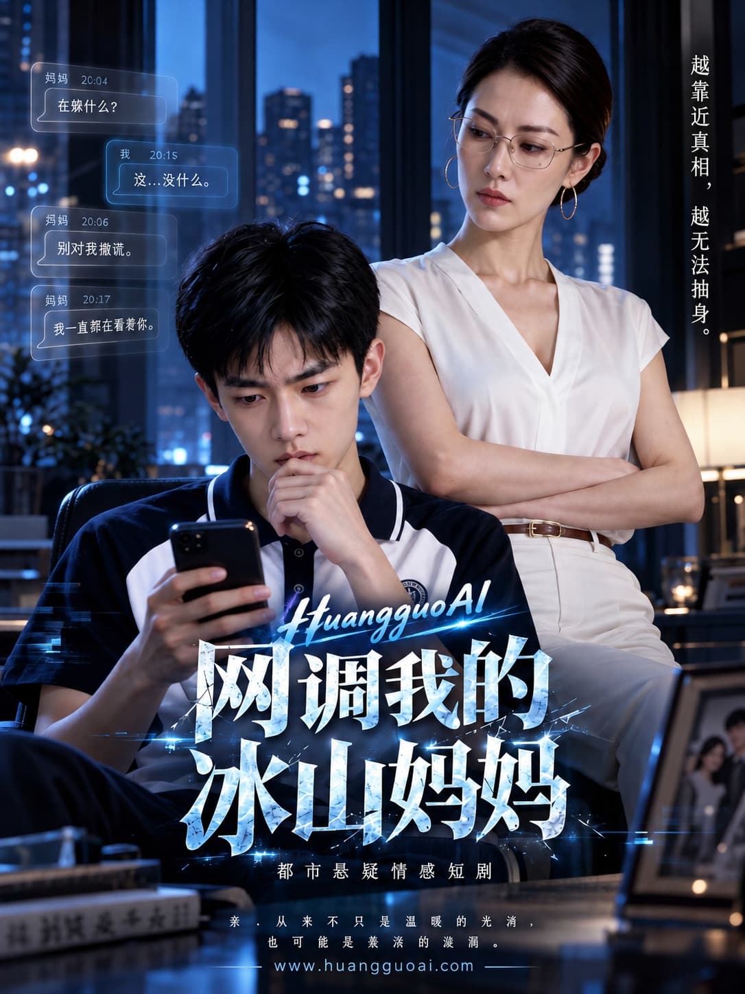 成人短剧：网调我的冰山妈妈
